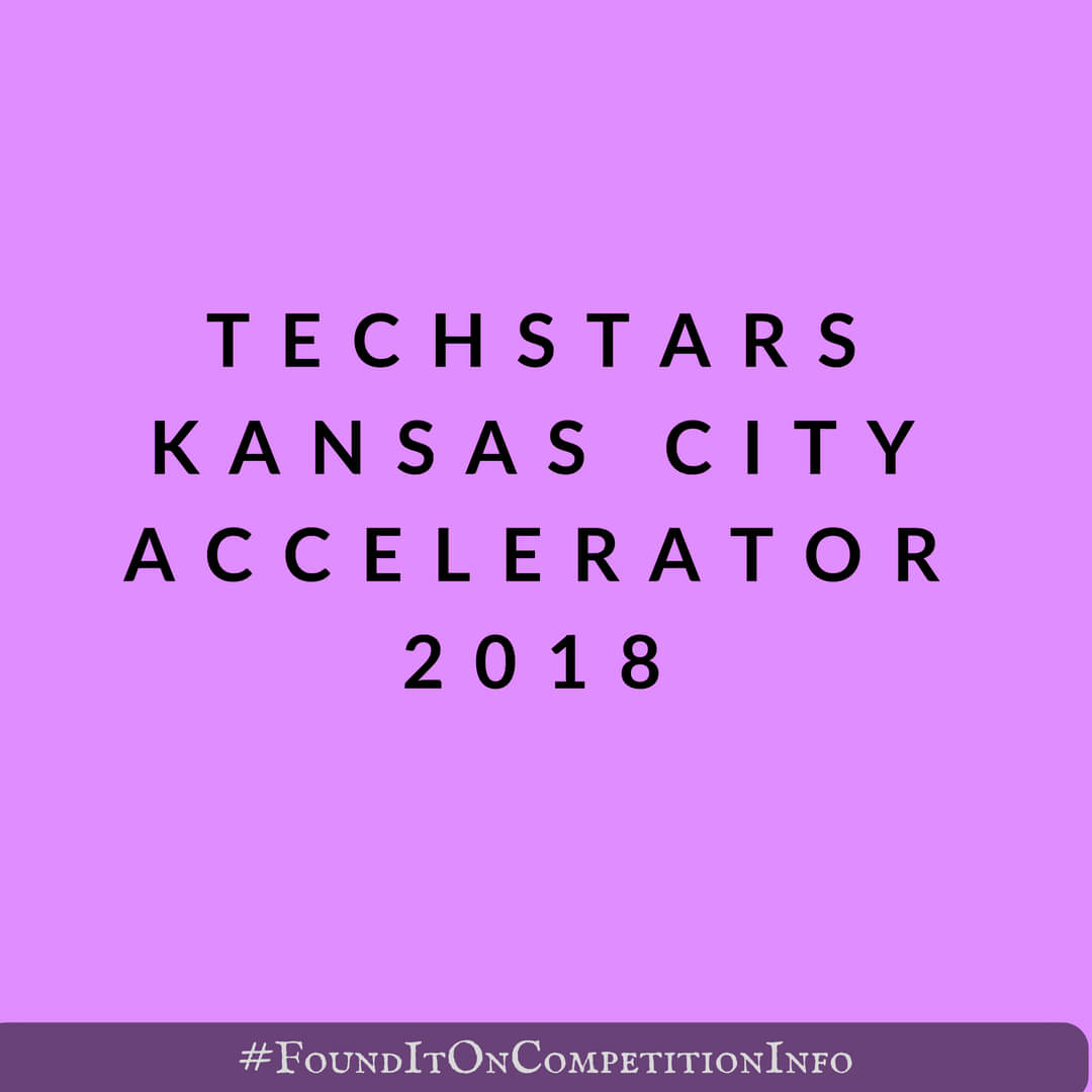 Techstars Kansas City Accelerator 2018