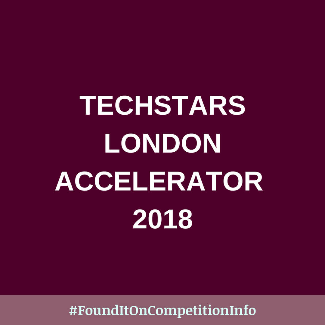Techstars London Accelerator 2018