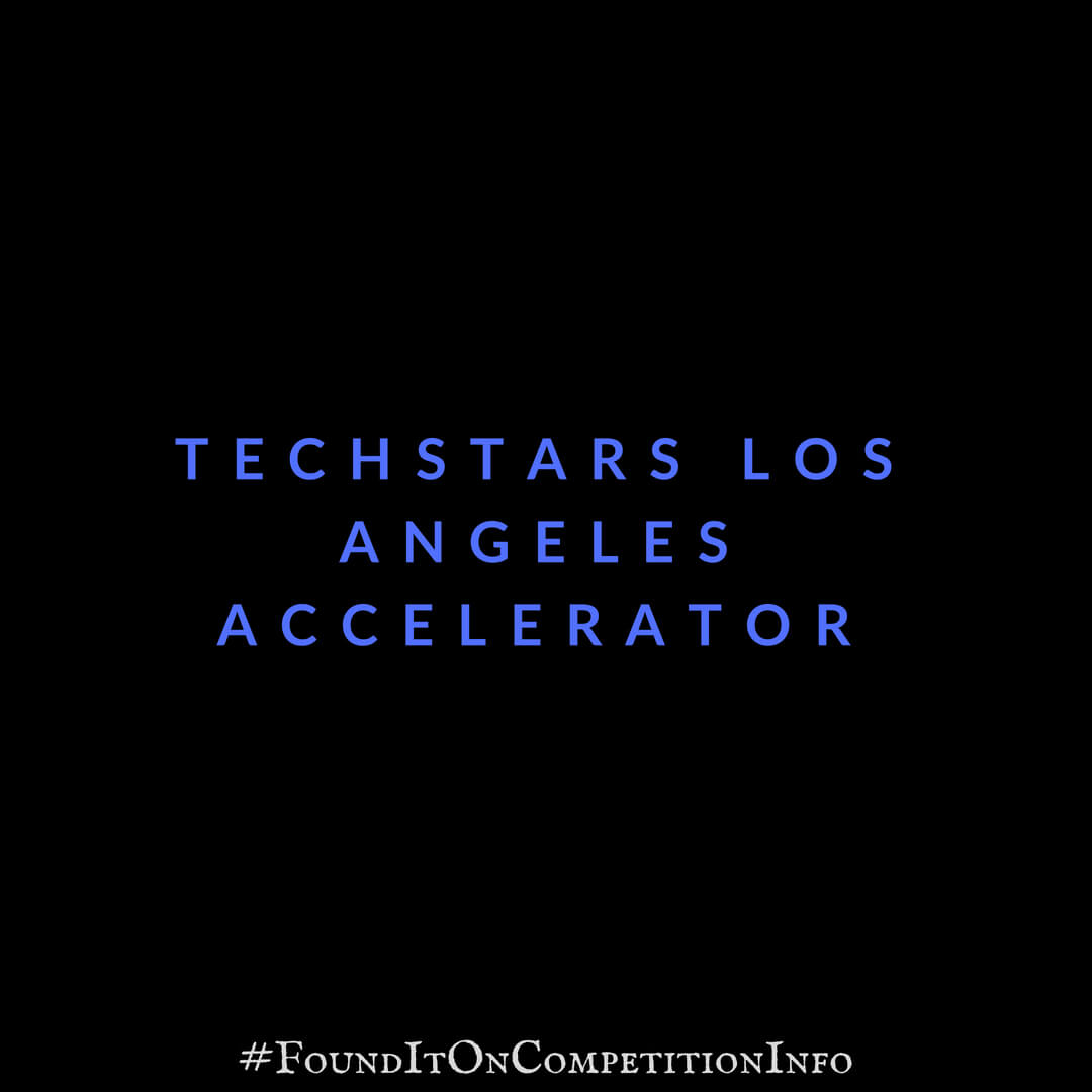 Techstars Los Angeles Accelerator 