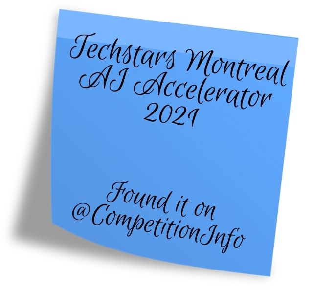 Techstars Montreal AI Accelerator 2021