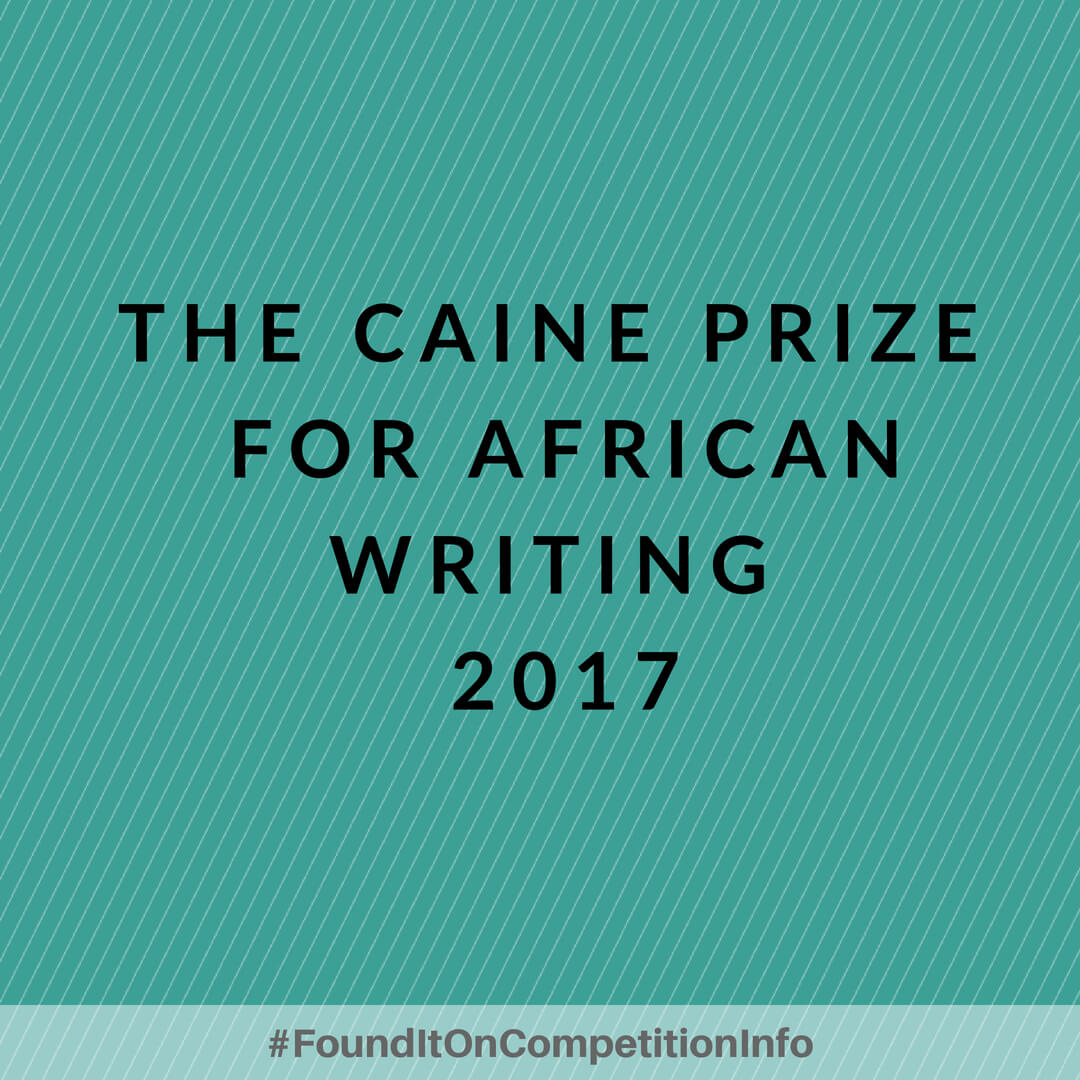 The Caine Prize for African Writing 2017