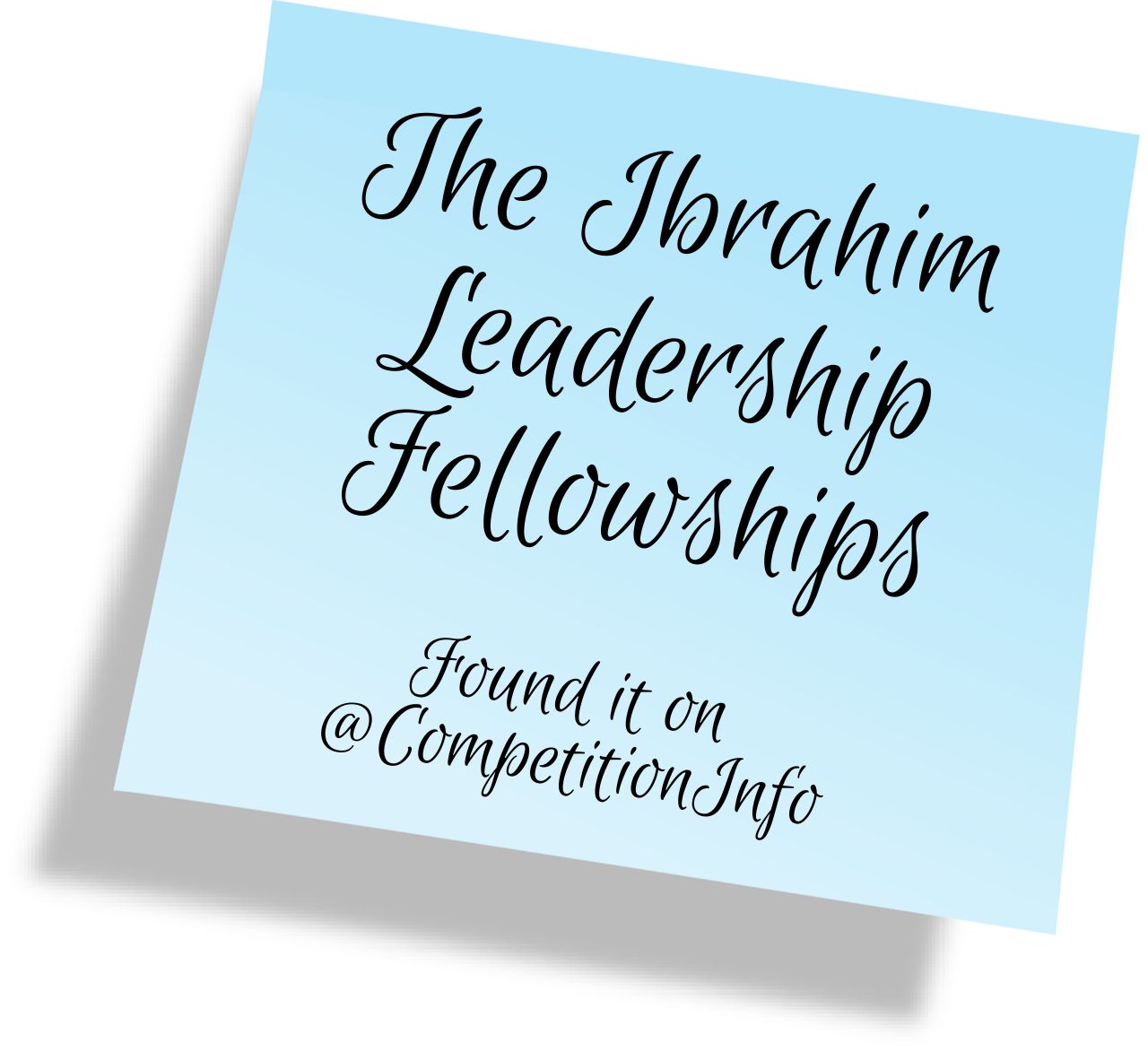 The Ibrahim Leadership Fellowships