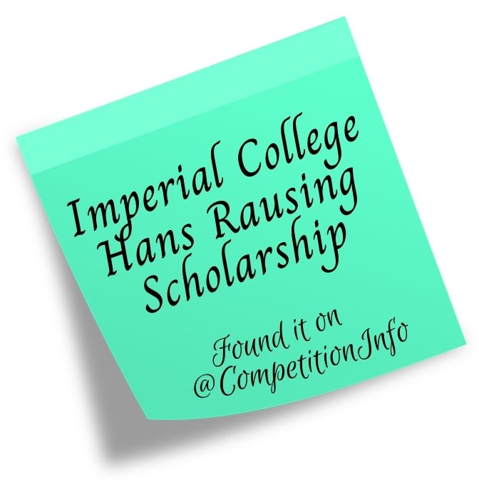 The Imperial College London Hans Rausing Scholarship