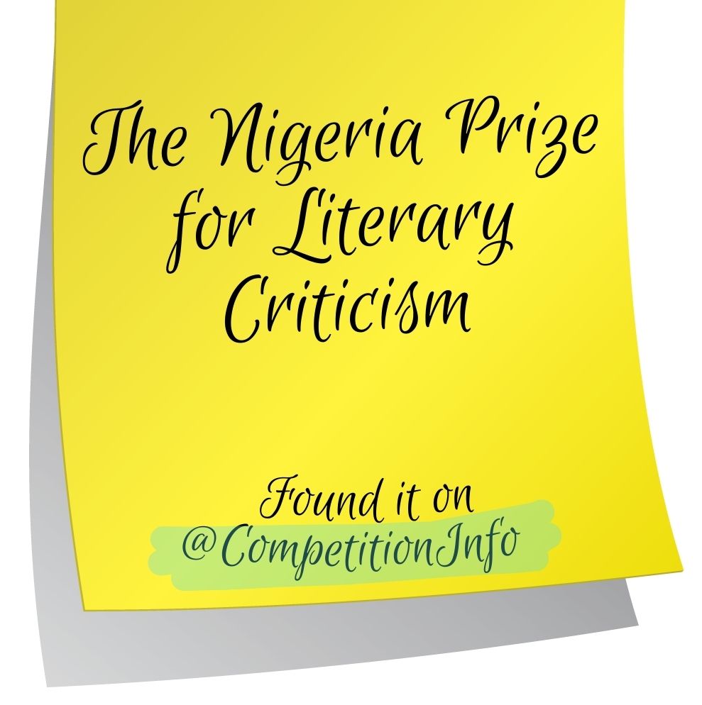 The Nigeria Prize for Literary Criticism