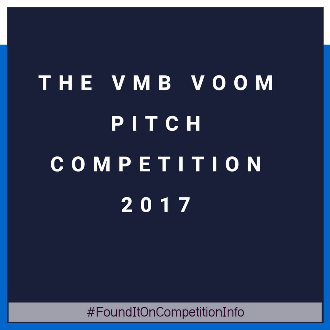 The VMB Voom Pitch Competition 2017