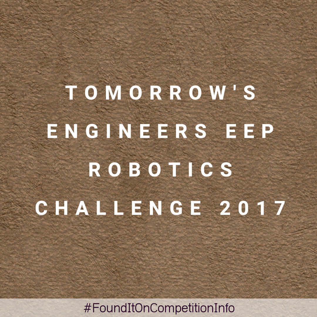Tomorrow's Engineers EEP Robotics Challenge 2017