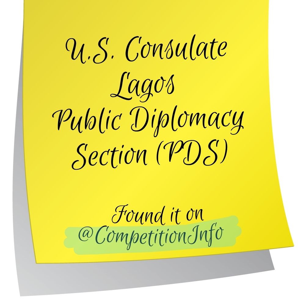 U.S. Consulate Lagos Public Diplomacy Section (PDS)