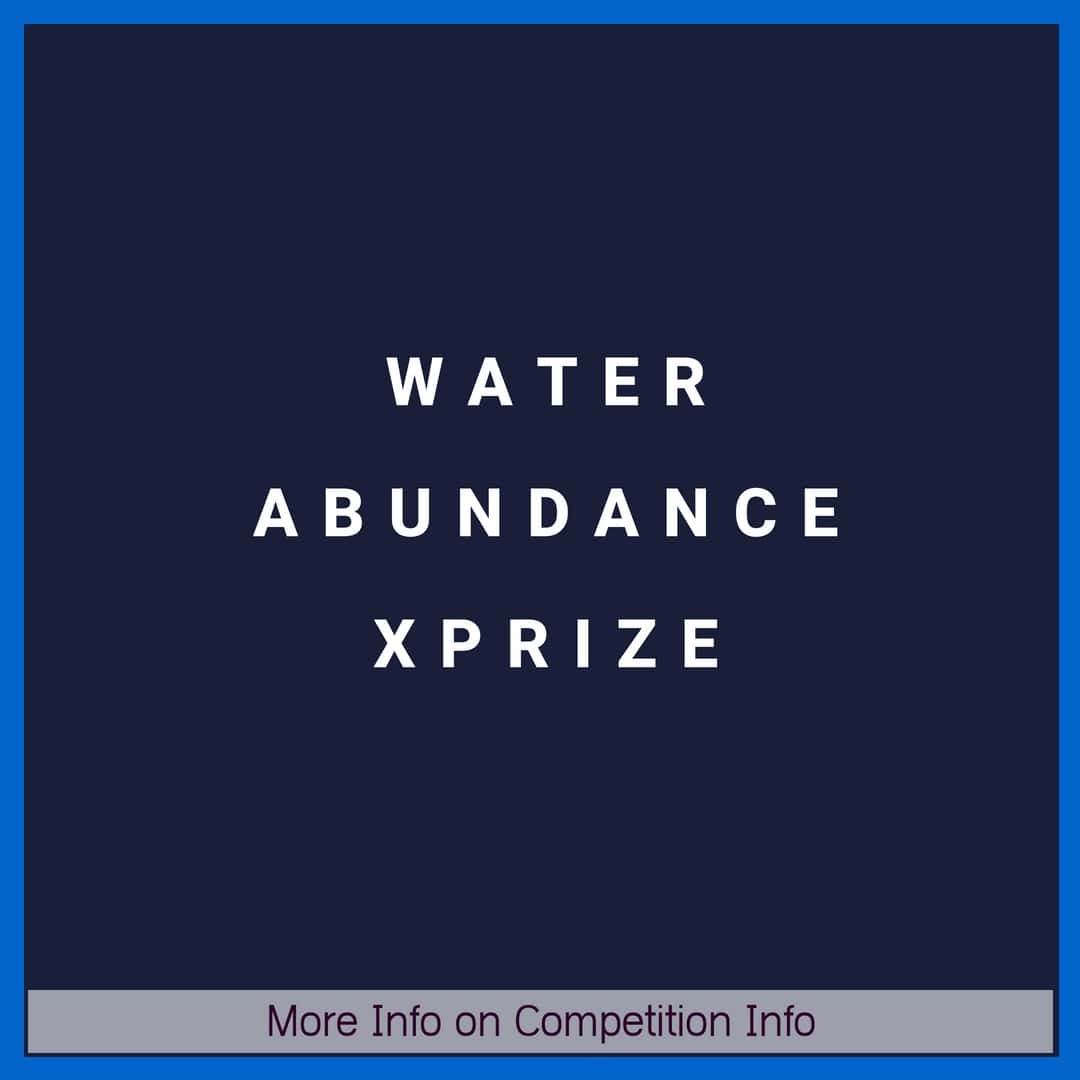 Water Abundance XPRIZE