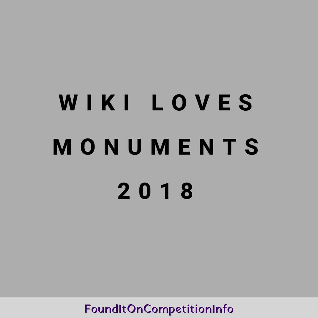 Wiki Loves Monuments 2018