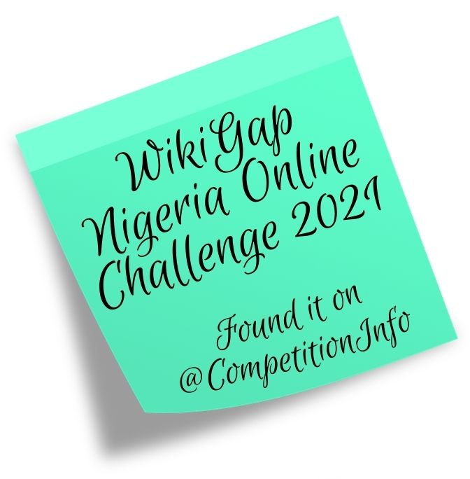 WikiGap Nigeria Online Challenge 2021