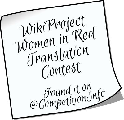WikiProject Women in Red Translation Contest