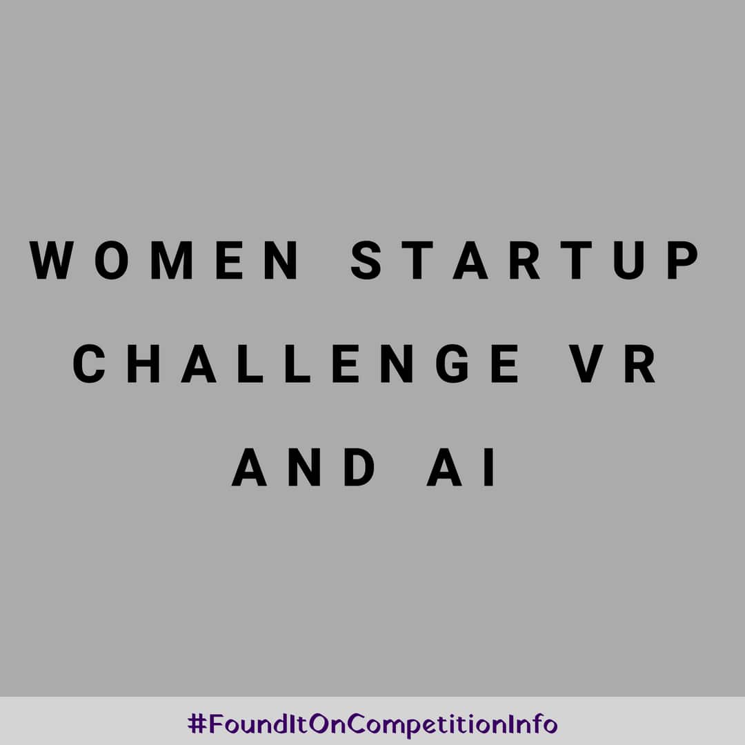 Women Startup Challenge VR and AI