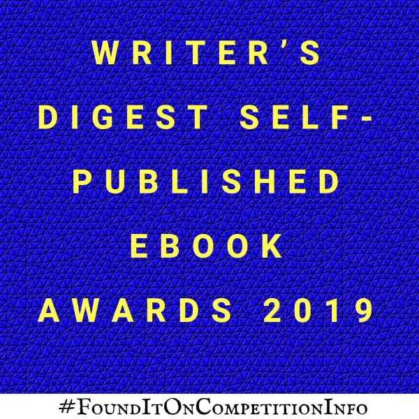 Writer’s Digest Self-Published eBook Awards 2019
