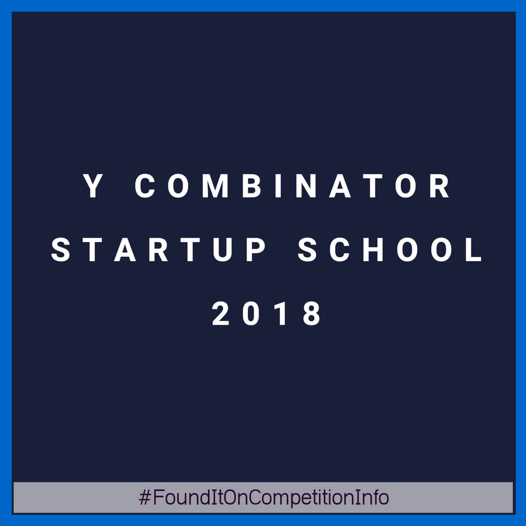 Y Combinator Startup School 2018