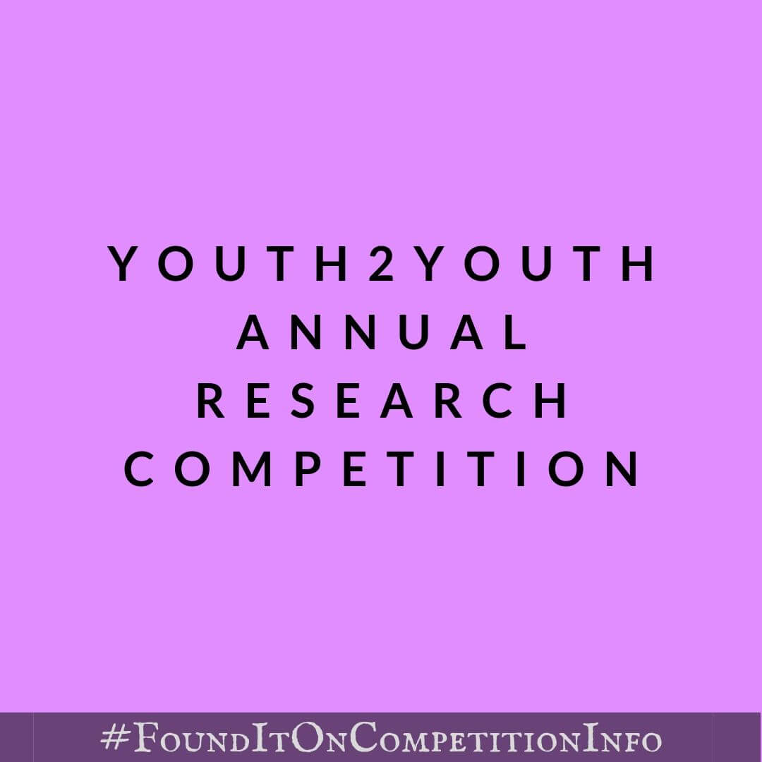 Youth2Youth Annual Research Competition