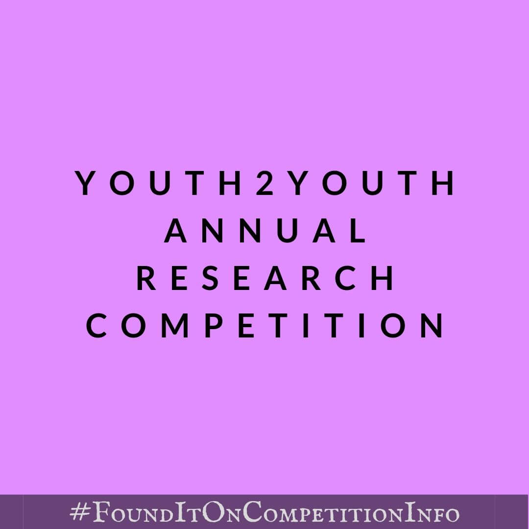 Youth2Youth Annual Research Competition